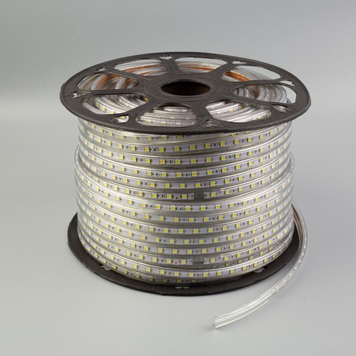 Светодиодная лента Ecola STD 14 × 7 мм, 100 м, IP68, SMD5050, 60 LED/м, 14.4 Вт/м, 220 В, 6000К Светодиодная лента Ecola STD 14 × 7 мм, 100 м, IP68, SMD5050, 60 LED/м, 14.4 Вт/м, 220 В, 6000К
