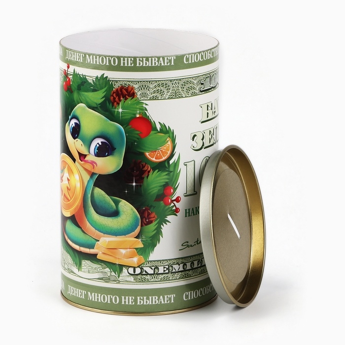 Копилка новогодняя подарок «Новый год: Доллары», XXL 20 х 12,5 см Копилка новогодняя подарок «Новый год: Доллары», XXL 20 х 12,5 см