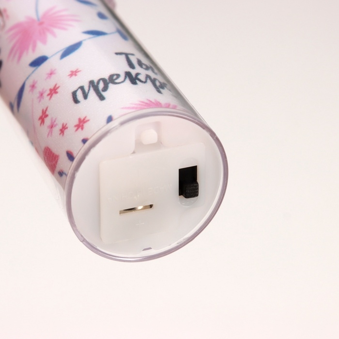 Ночник Ночник "Свеча" (Ты прекрасна) 3хLR1130 3,8х3,8х12см