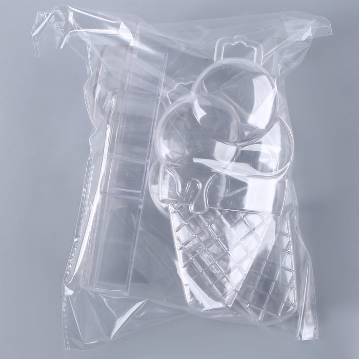 Основа для творчества и декорирования «Рожок мороженое», набор 3 шт., размер 1 шт. — 14 × 7 × 3,5 см Основа для творчества и декорирования «Рожок мороженое», набор 3 шт., размер 1 шт. — 14 × 7 × 3,5 см