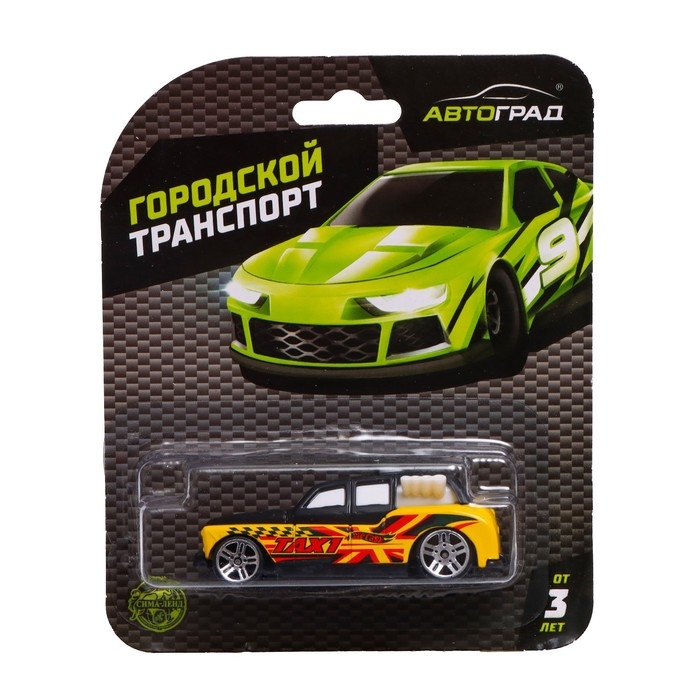 Машина металлическая Hot Cars, масштаб 1:64, МИКС Машина металлическая Hot Cars, масштаб 1:64, МИКС