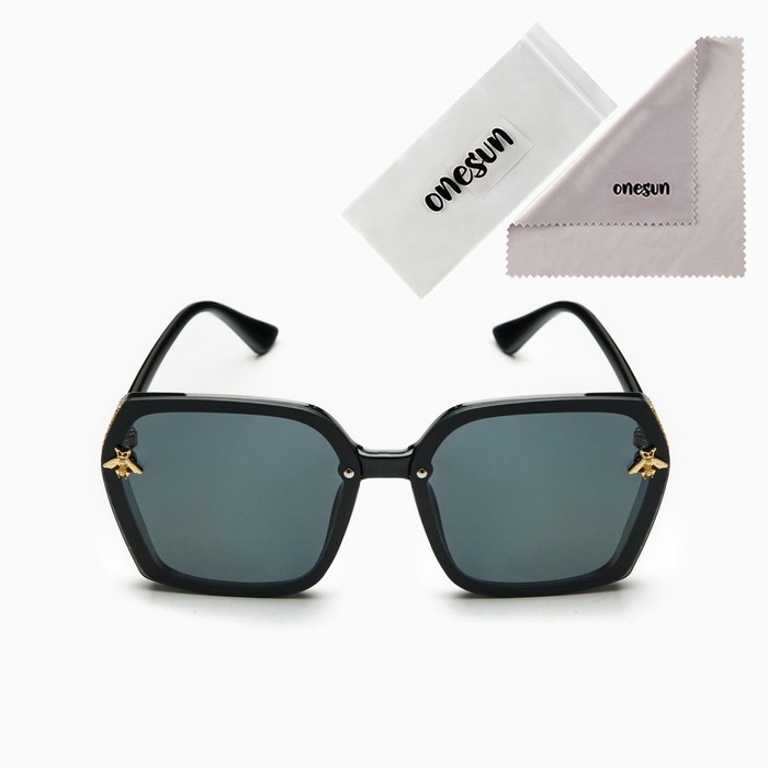 Очки солнцезащитные Очки солнцезащитные "OneSun", uv 400, дужка 13.5 см, ширина 14 см, линза 5.1 х 6.4 см