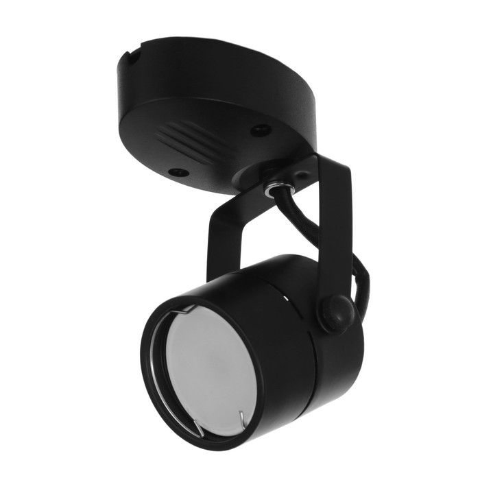 Спот Спот "Яркий луч" 1х3Вт GU10 черный 8х5х13см