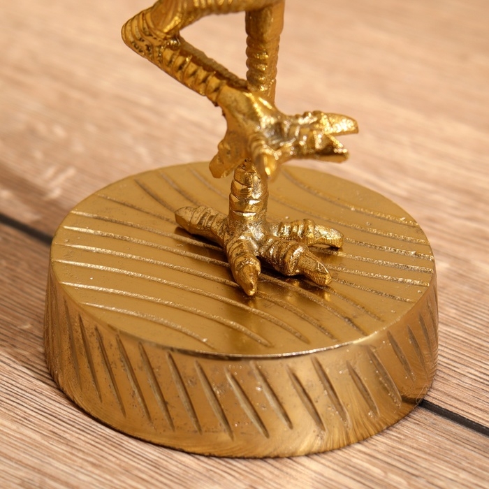 Подсвечник Подсвечник "Фламинго" алюминий 10х12х19 см