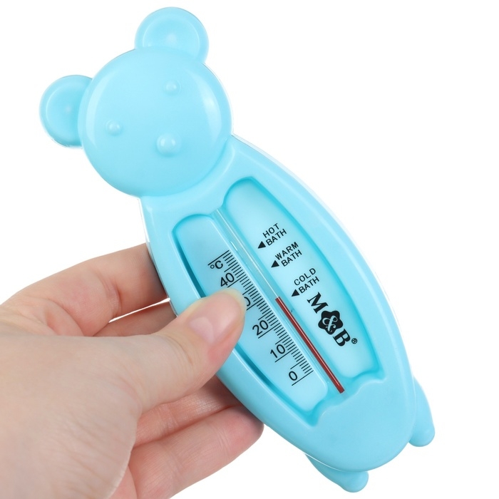 Термометр для ванной «Мишка», цвет голубой Термометр для ванной «Мишка», цвет голубой
