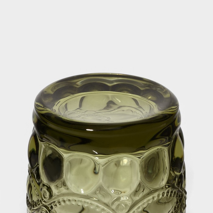 Набор стаканов стеклянных Magistro «Ла-Манш», 350 мл, 8×12,5 см, 6 шт, цвет зелёный Набор стаканов стеклянных Magistro «Ла-Манш», 350 мл, 8×12,5 см, 6 шт, цвет зелёный