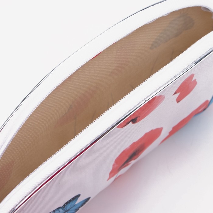 Набор косметичек 5 в 1 на молнии, цвет белый Набор косметичек 5 в 1 на молнии, цвет белый