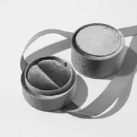 Футляр под серьги, кольцо &laquo;Сюрприз&raquo;, корейский бархат, 5.8&times;5.3 см, серый