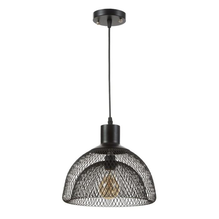 Светильник BayerLux Светильник BayerLux "Плетение" 1х40Вт E27 черный 25х25х120 см.