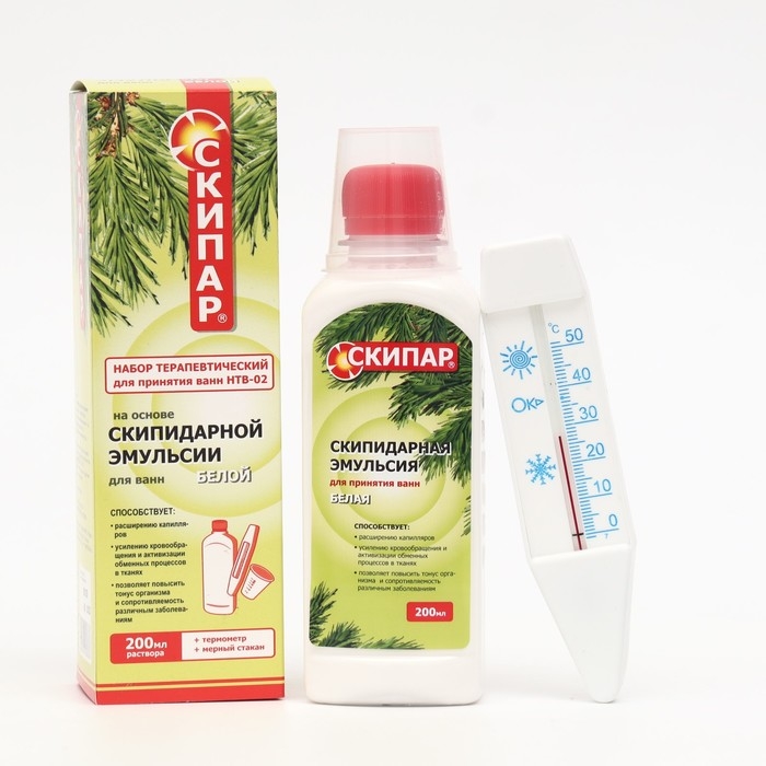 Скипидарная эмульсия белая Скипар 200 мл Скипидарная эмульсия белая Скипар 200 мл