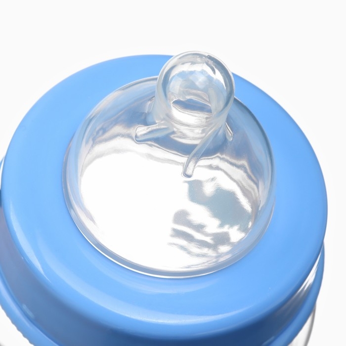Бутылочка для кормления, ШГ Ø50 180мл., цвет голубой Бутылочка для кормления, ШГ Ø50 180мл., цвет голубой