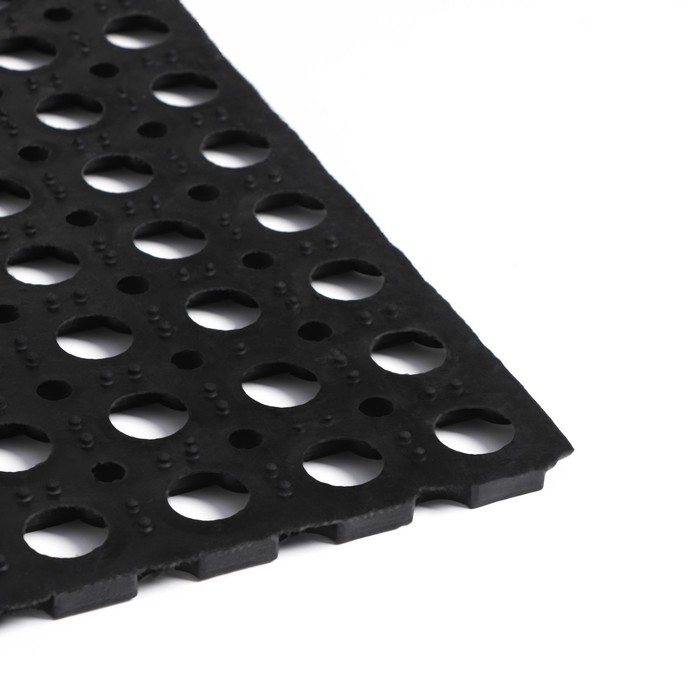 Коврик ячеистый грязесборный, 40×60×1,6 см, цвет чёрный Коврик ячеистый грязесборный, 40×60×1,6 см, цвет чёрный