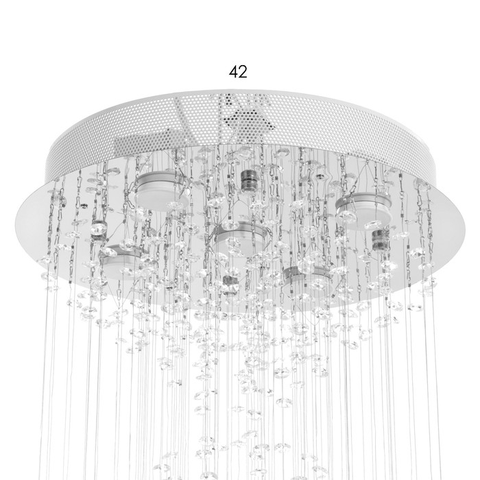 Светильник каскад Светильник каскад "Версалия" 5xLED хром 40х40х102см BayerLux