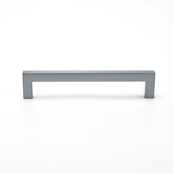 Ручка-скоба SQUARE CAPPIO RSC008, нержавеющая сталь, м/о 160 мм, цвет графит Ручка-скоба SQUARE CAPPIO RSC008, нержавеющая сталь, м/о 160 мм, цвет графит