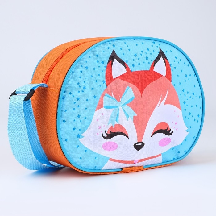 Сумка детская для девочки через плечо Сумка детская для девочки через плечо "Лисичка" 22х16 см