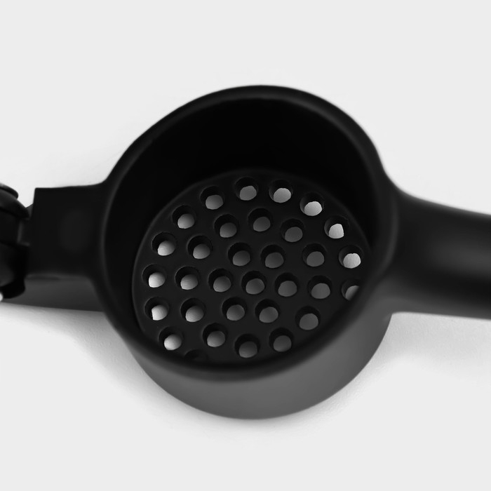 Пресс для чеснока Magistro Vantablack, 16,5×4,5 см, цвет чёрный Пресс для чеснока Magistro Vantablack, 16,5×4,5 см, цвет чёрный