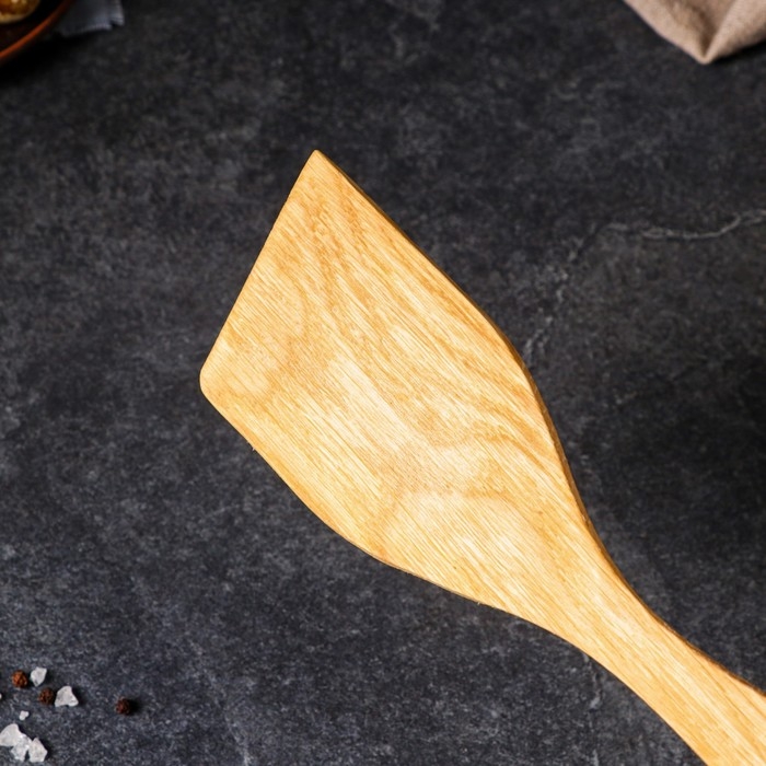 Лопатка дубовая «Косая», 30 см, МИКС