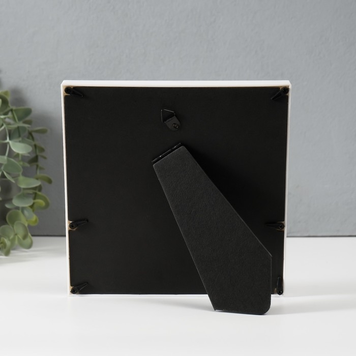 Фоторамка пластик 10х15 см Фоторамка пластик 10х15 см "Счастливого Хэллоуина" белая 1х17,7х18 см