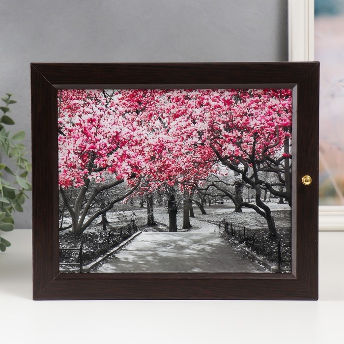 Ключница Ключница "Аллея" венге 24х29 см
