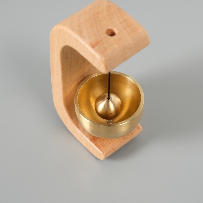 Колокол магнитный бук  Колокол магнитный бук "Дуга" 7х4,5х3,5 см