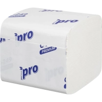 Бумага туалетная д/дисп Protissue 2сл белая цел 250л/пач 40пач/кор_С249