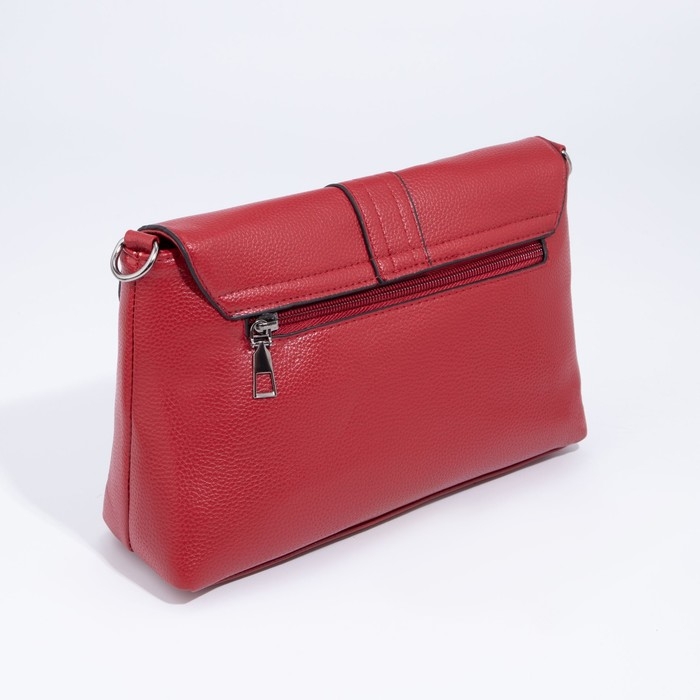 Сумка-мессенджер на молнии, цвет красный Сумка-мессенджер на молнии, цвет красный
