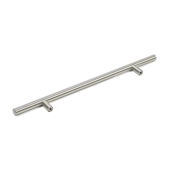 Ручка рейлинг ТУНДРА,  нерж. сталь, d=12 мм, м/о 192 мм, цвет никель, фасовка 500 Ручка рейлинг ТУНДРА,  нерж. сталь, d=12 мм, м/о 192 мм, цвет никель, фасовка 500