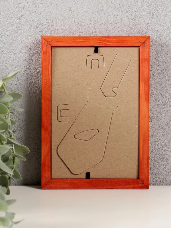 Фоторамка дерево 10х15 см, махагон №1 (пластиковый экран) Фоторамка дерево 10х15 см, махагон №1 (пластиковый экран)