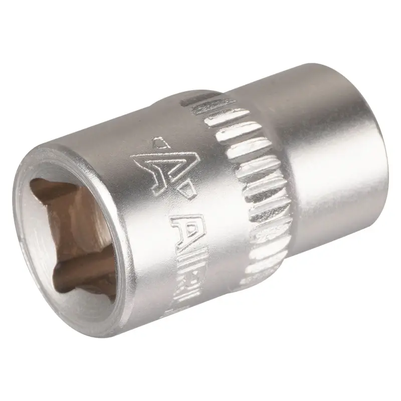 Головка торцевая 1/4"DR шестигранная 7мм, L=25мм пласт.подвес