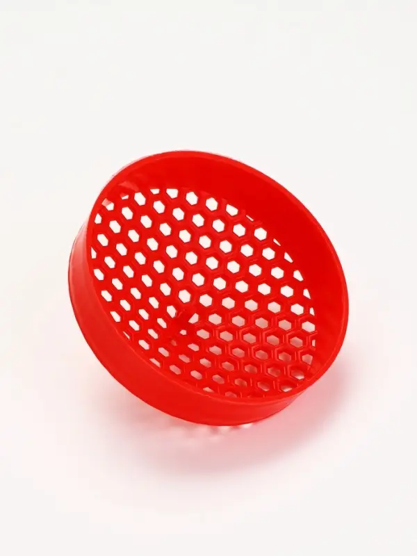 Шейкер спортивный для коктейлей и протеина, с чашей, красно-чёрный, 500 мл