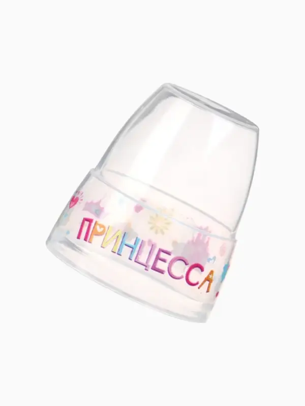 Ниблер для прикорма, с силиконовой сеточкой  Ниблер для прикорма, с силиконовой сеточкой "Принцесса", цвет розовый