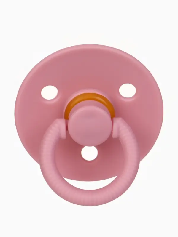 Соска - пустышка классическая, латекс, цв.пыльно-розовый, в контейнере, от 0 мес., M&B Соска - пустышка классическая, латекс, цв.пыльно-розовый, в контейнере, от 0 мес., M&B