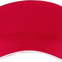 Козырек Ace, красный с белым Козырек Ace, красный с белым