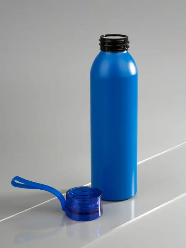 Бутылка для воды Brooke, матовая синяя Бутылка для воды Brooke, матовая синяя