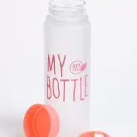 Бутылка для воды My bottle 500 мл, 19.5&times;6 см, МИКС