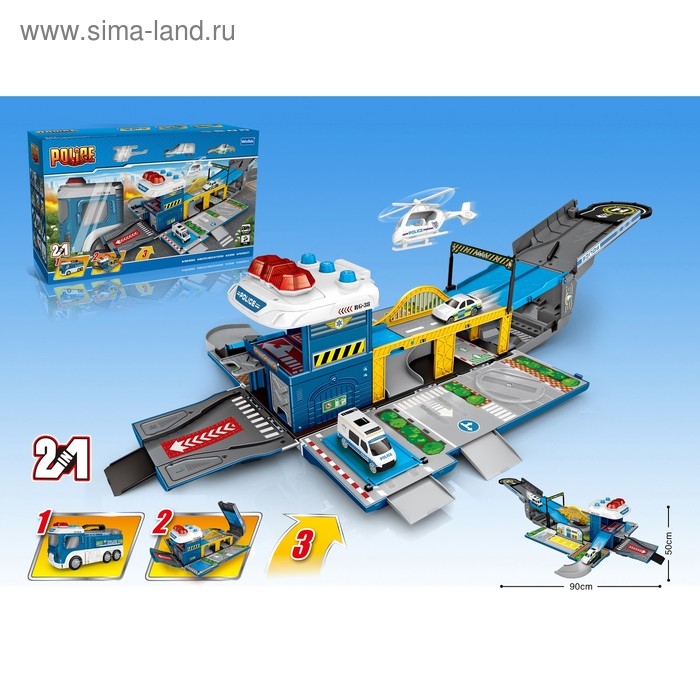 Парковка «Полицейская часть», свет и звук Парковка «Полицейская часть», свет и звук