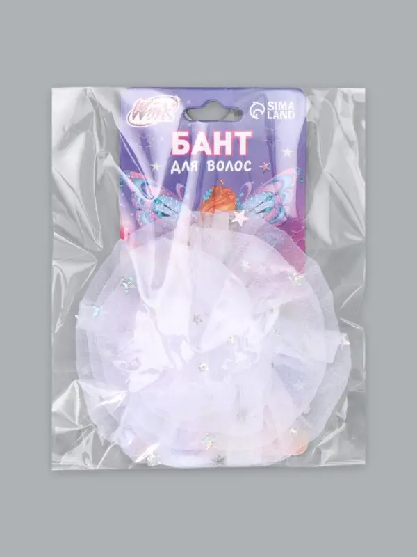 Бант для волос, 11 см, ВИНКС