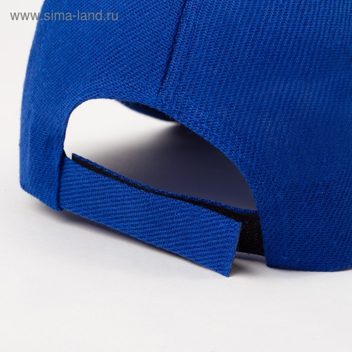 Бейсболка однотонная MINAKU, размер 58, цвет синий Бейсболка однотонная MINAKU, размер 58, цвет синий
