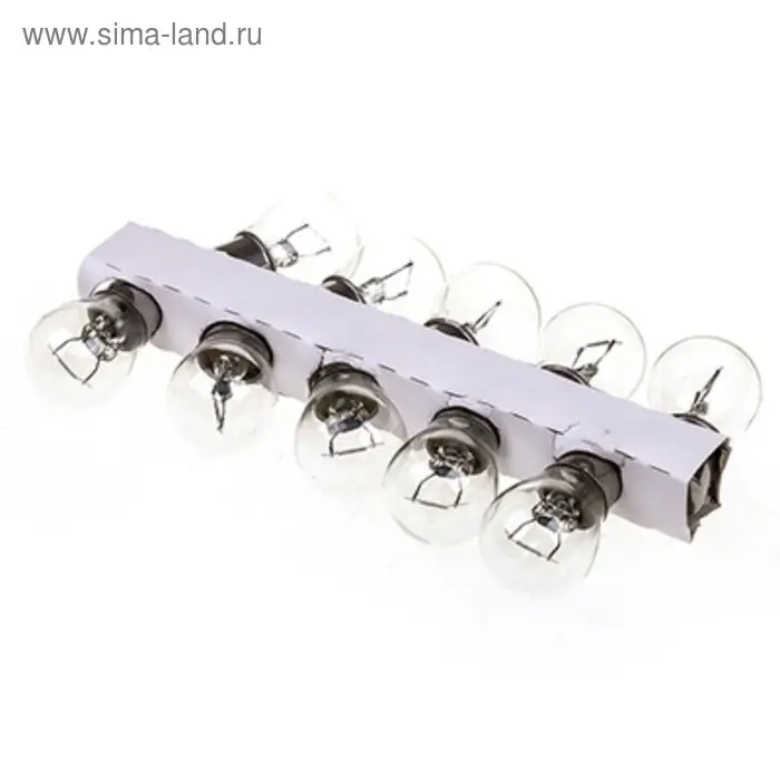 Лампа автомобильная Skyway Спутник P21W, 24 В, 21 Вт, BA15s, S09101060