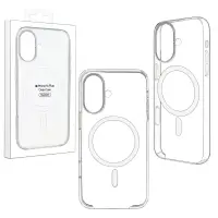 Чехол iPh 16 Plus (6.7) Clear Case PC (MagSafe + анимация NFC) ORG