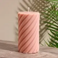 Свеча "Столб" 7,5х7,5х15 см, соевый воск, микс Свеча "Столб" 7,5х7,5х15 см, соевый воск, микс