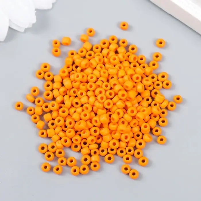 Бисер  Бисер "Zlatka" 08/0, 3 мм, 10 г 0050M оранжевый