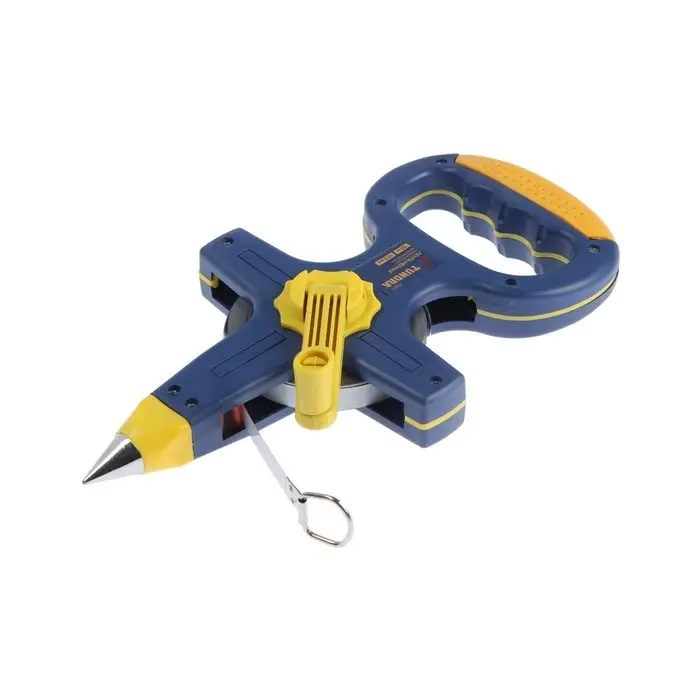 Рулетка геодезическая ТУНДРА, металлическая лента, 30 м &times; 12.5 мм