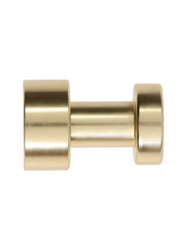 Крючки мебельные CAPPIO TKD033, однорожковый, цвет матовое золото, набор 2 шт