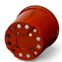 Горшок для рассады, 5 л, d=22 см, h=18 см, пластик, терракот, Greengo