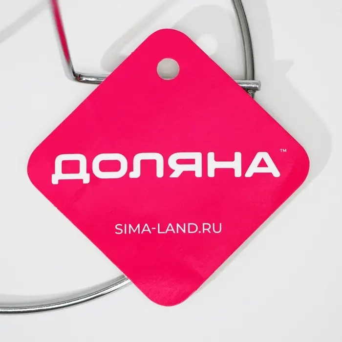 Держатель для бумажных полотенец настольный Доляна, 13.5&times;13.5&times;28 см, хромированный