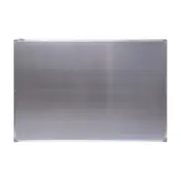 Доска магнитно-маркерная Calligrata, 100&times;150 см, черная, с полочкой, в алюминиевой рамке