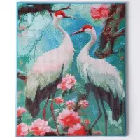 Алмазная вышивка полное заполнение &laquo;Аисты&raquo;, на раме, 40&times;50 см