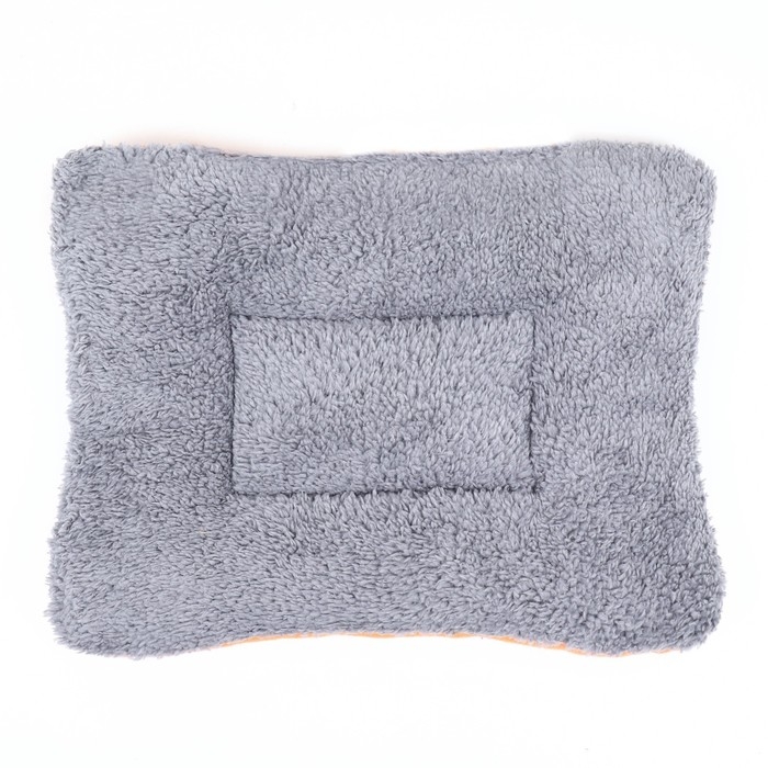 Матрас для животных, двухсторонний, 87 х 70 см, оранжевый/сиреневый Матрас для животных, двухсторонний, 87 х 70 см, оранжевый/сиреневый