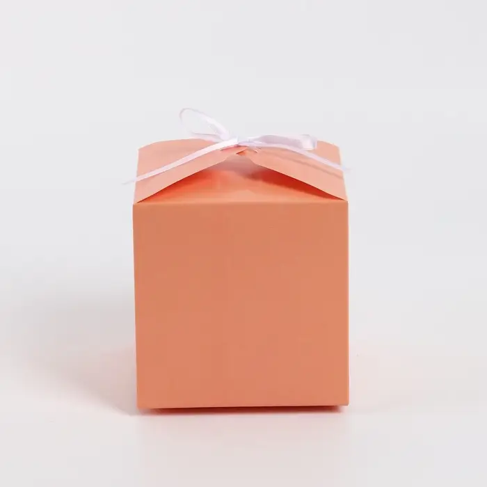 Коробка складная «Персиковая», 12 х 12 х 12 см Коробка складная «Персиковая», 12 х 12 х 12 см
